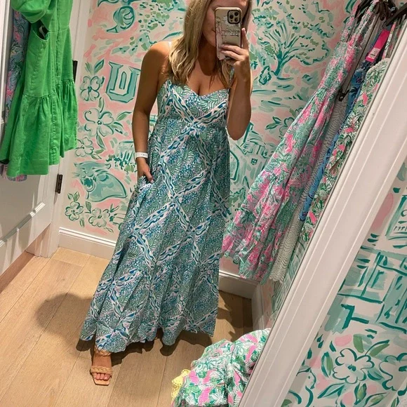 chinese dress ladies Maxi Tank Dress  LIANA NYC